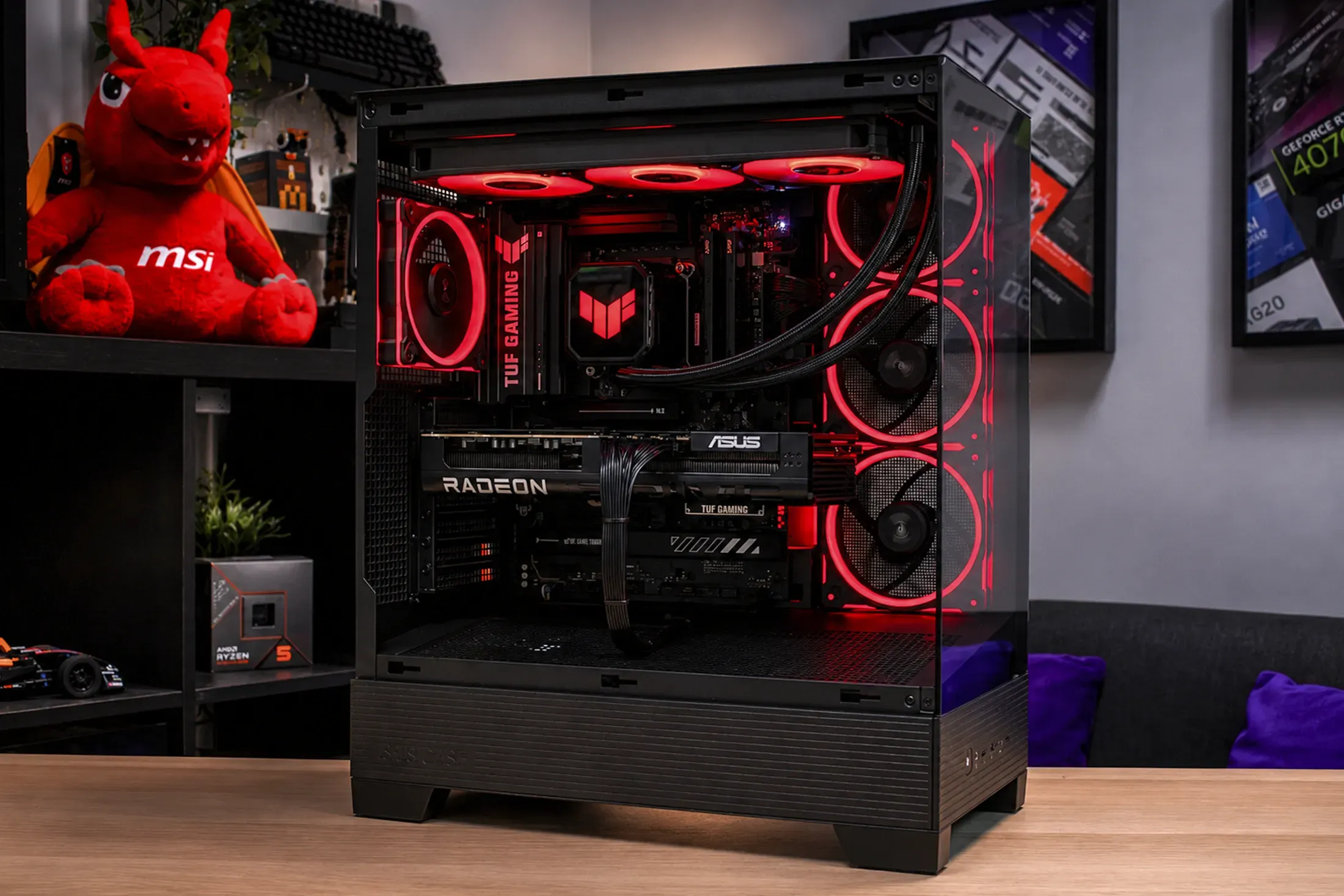 ASUS - AMD RX 9070 XT / R7 7800X3D - Image 1