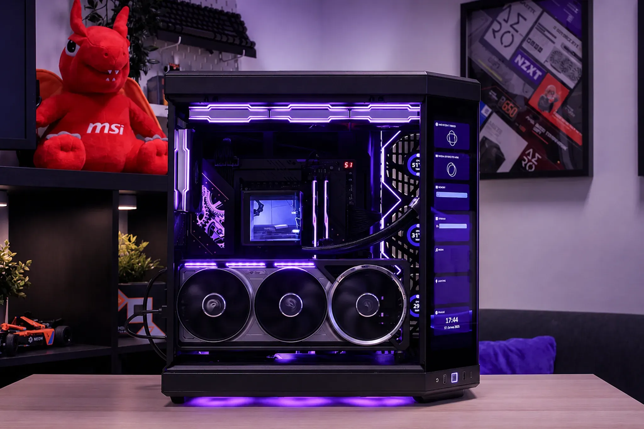 Hyte Ultra - RTX 5090 / R7 9800X3D, 32GB / 64GB - Thumbnail 2