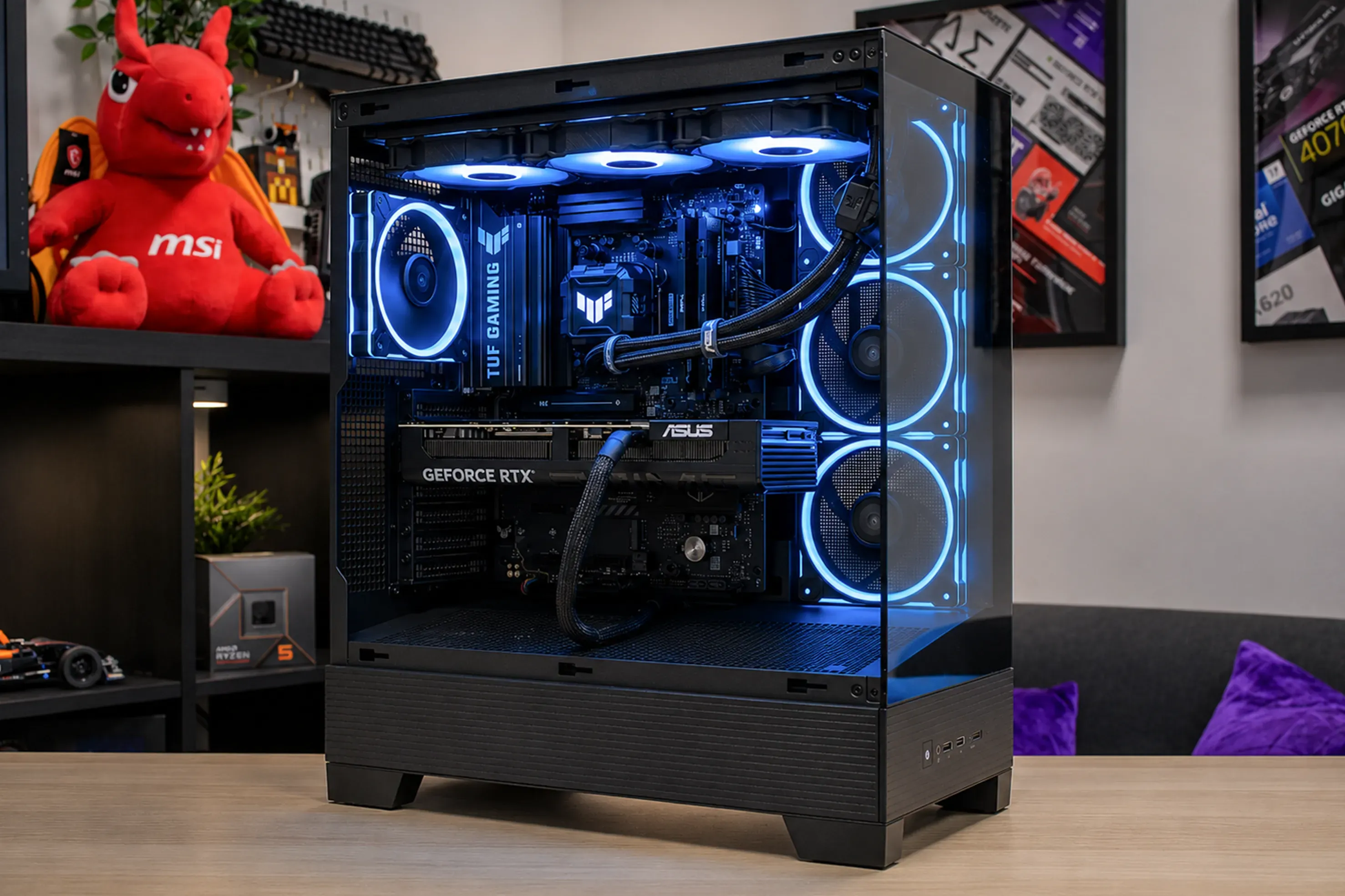 ASUS - NVIDIA RTX 5070 Ti / R7 7800X3D - Image 1