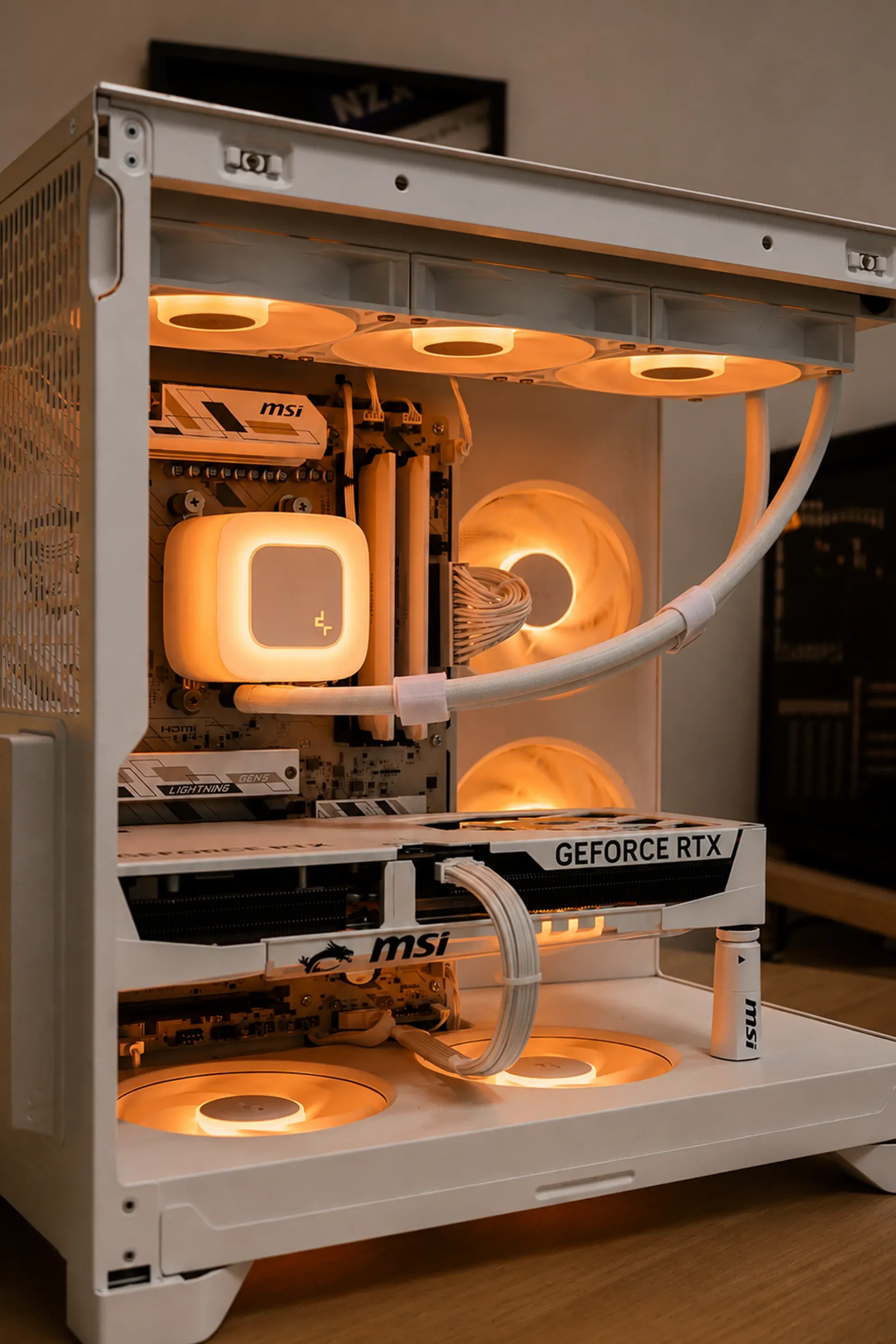Fractal White - RTX 5070 Ti / R5 7500X3D, 16GB / 32GB - Thumbnail 8