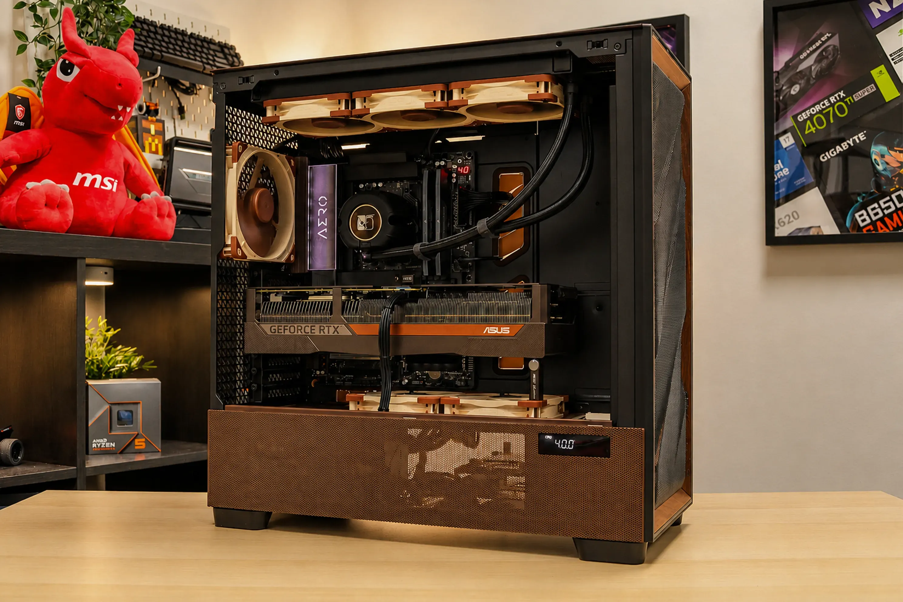 Noctua - RTX 5080 / R7 9800X3D, 32GB / 64GB - Image 1