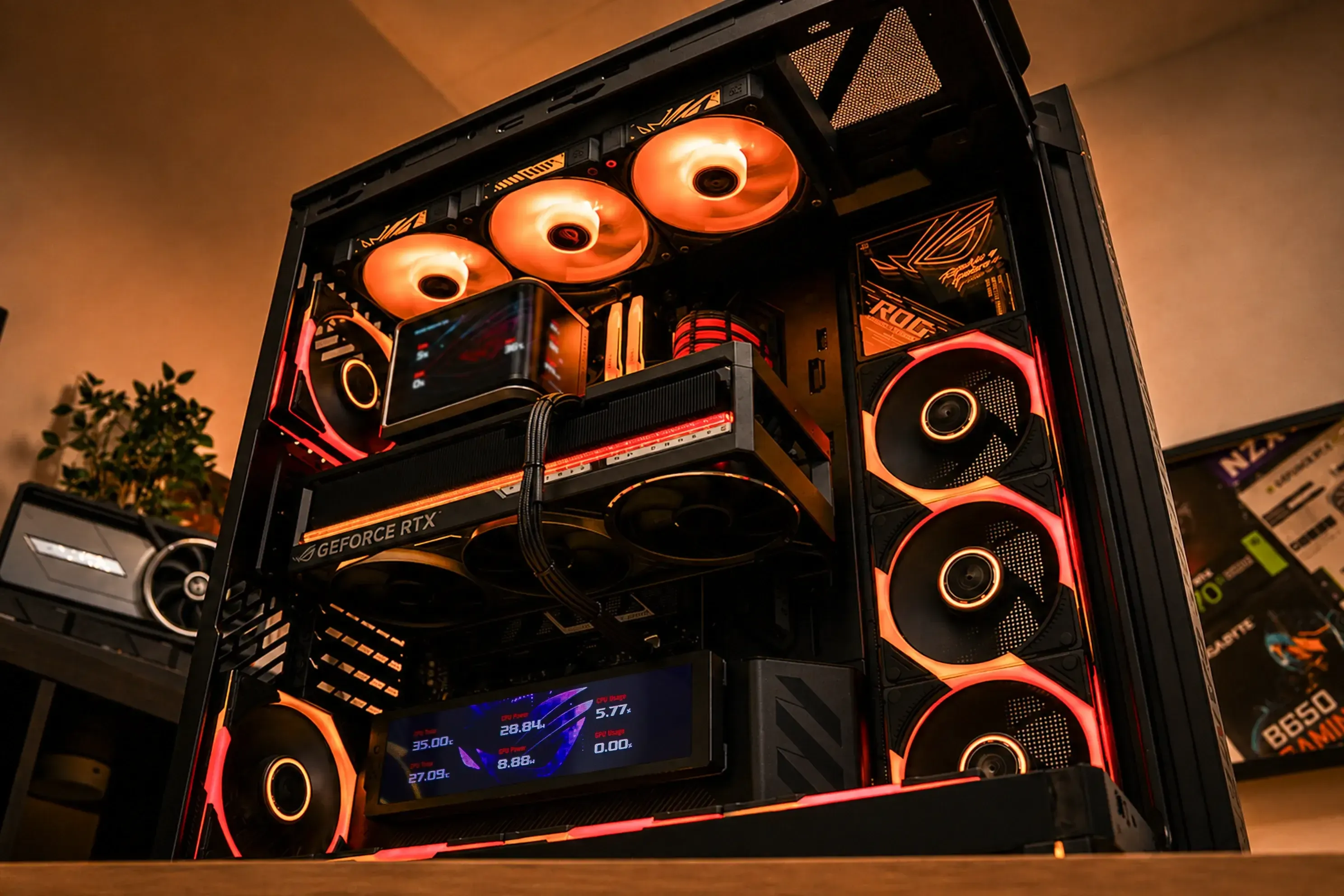 ASUS CRONOX - NVIDIA RTX 5080 / R7 9850X3D / 32GB - Thumbnail 3