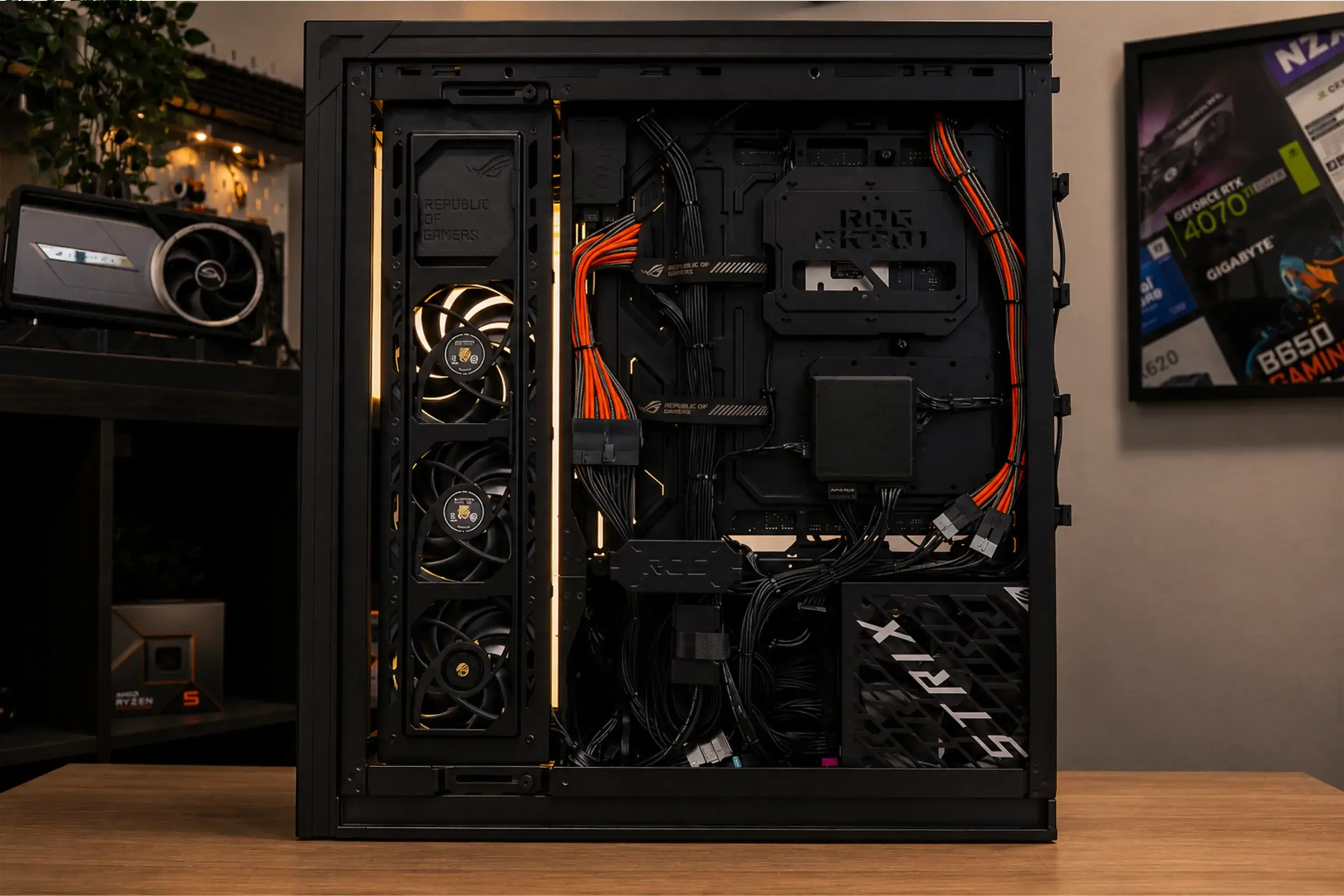 ASUS CRONOX - NVIDIA RTX 5080 / R7 9850X3D / 32GB - Thumbnail 8