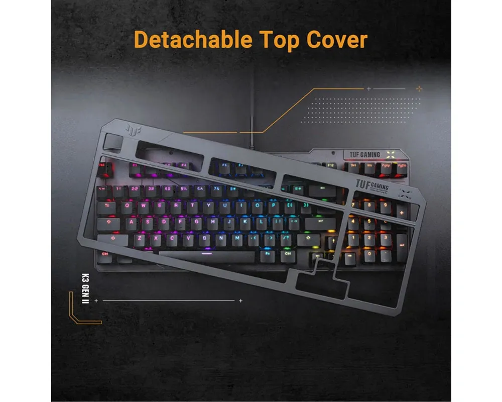 ASUS TUF Gaming K3 GEN II - CZ/SK - Thumbnail 7