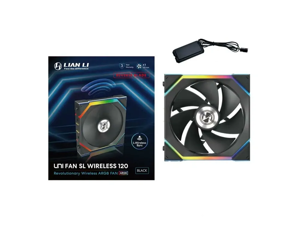 Lian Li UNI FAN SL Wireless - Reverse Blade - Thumbnail 3