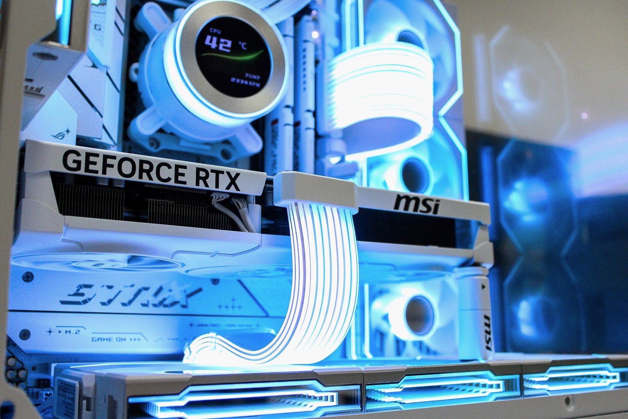 Lian Li White - RTX 5080 / R7 9800X3D - Thumbnail 4