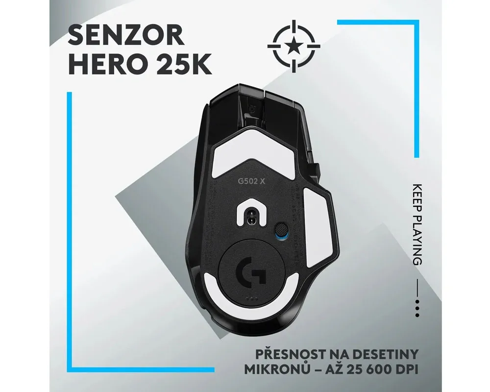 Logitech G502 X Lightspeed Black - Thumbnail 2