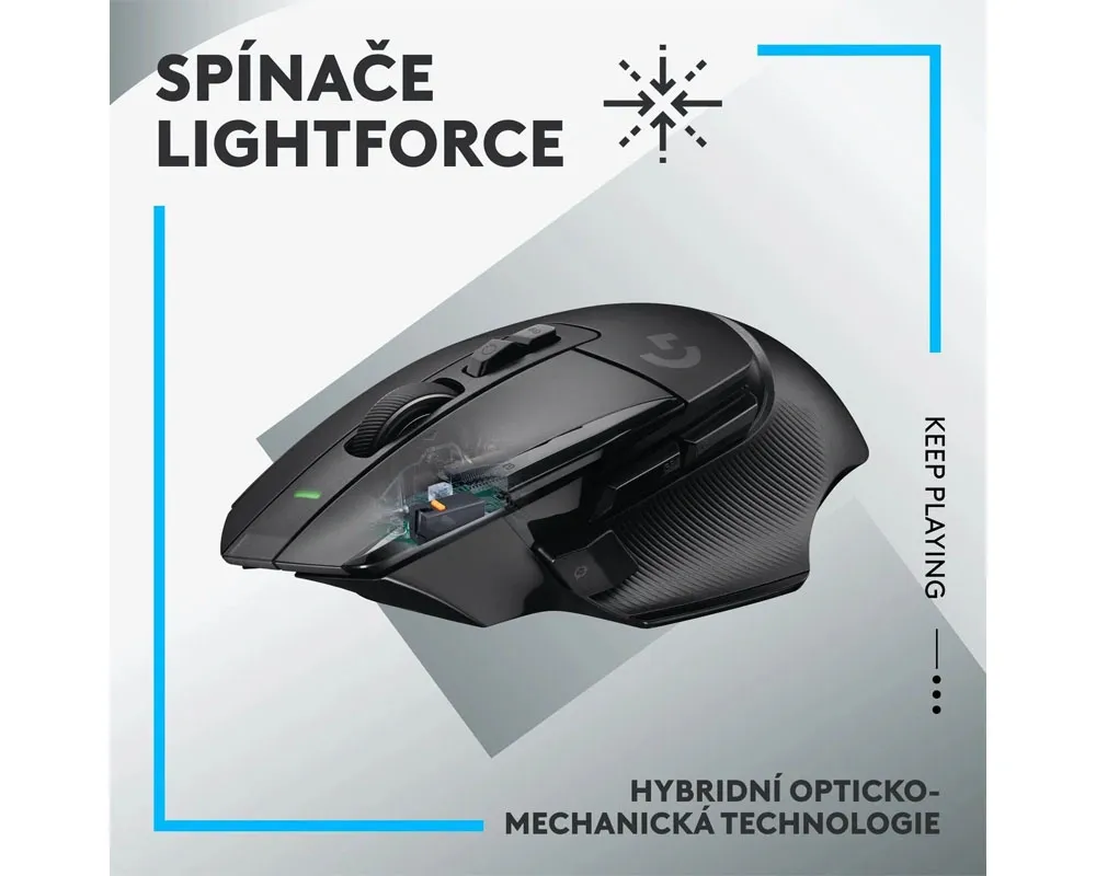 Logitech G502 X Lightspeed Black - Thumbnail 6