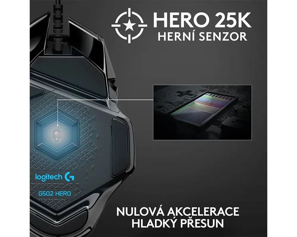 Logitech G502 Hero - Thumbnail 8