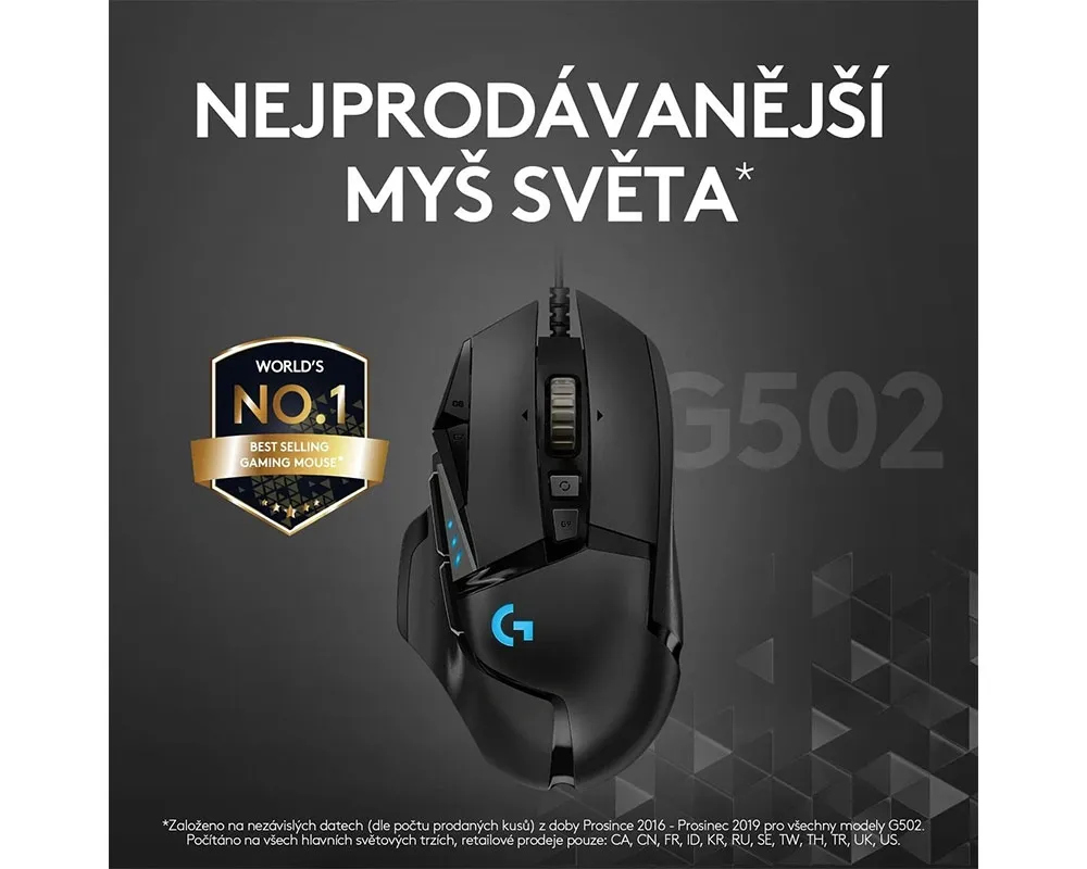 Logitech G502 Hero - Thumbnail 3