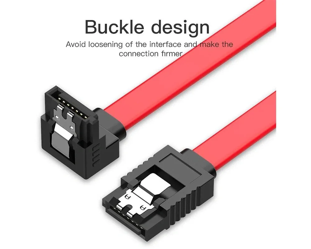 Vention SATA 3.0 90° Cable 0.5m - Thumbnail 4