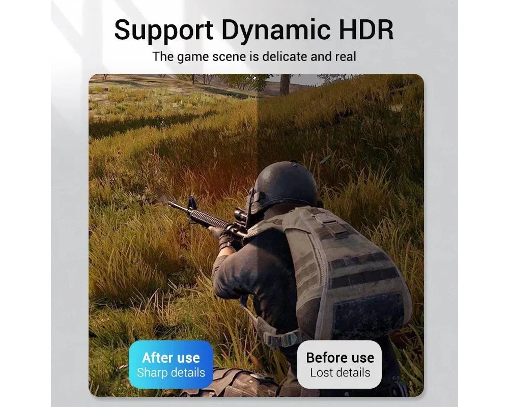 Vention DisplayPort (DP) 1.4 Cable 8K 3m - Thumbnail 3