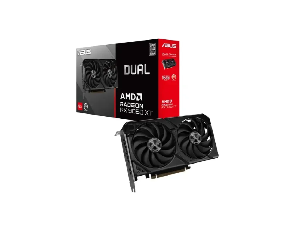 ASUS DUAL Radeon RX 9060 XT 16G - Image 1